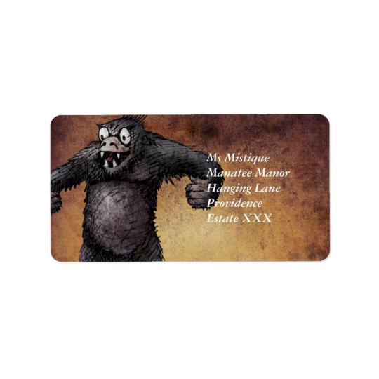 SuperApe Address Label