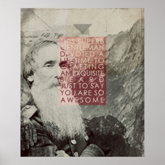 Superb Gentleman Poster