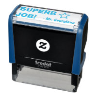 "SUPERB JOB!" Assignment Marking Rubber Stamp
