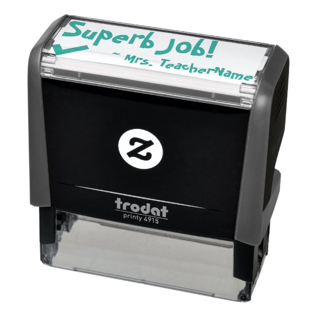"Superb Job!" Educator Feedback Rubber Stamp (Product)