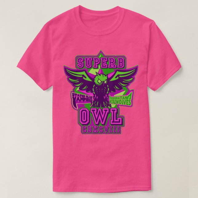 Superb Owl T-Shirt (Design Front)