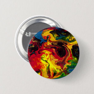 Superball 6 Cm Round Badge