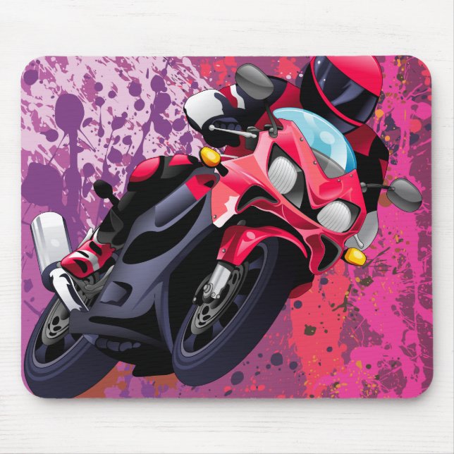 Superbike Mouse Pad (Front)