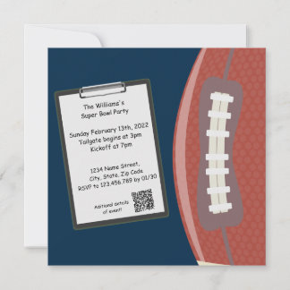 Superbowl Party Invitation