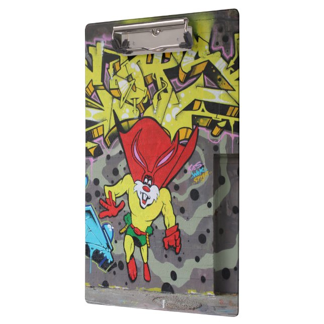Superbunny Graffiti Clipboard (Left)