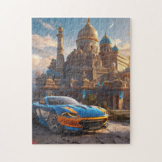 Supercar cool beautiful monastery jigsaw puzzle