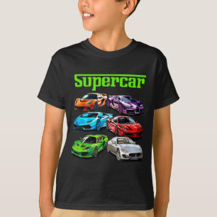 Supercar Cool Car Guy Srts Racing Fan Graphic Men T-Shirt