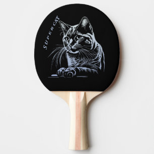 Supercat Ping Pong Paddle