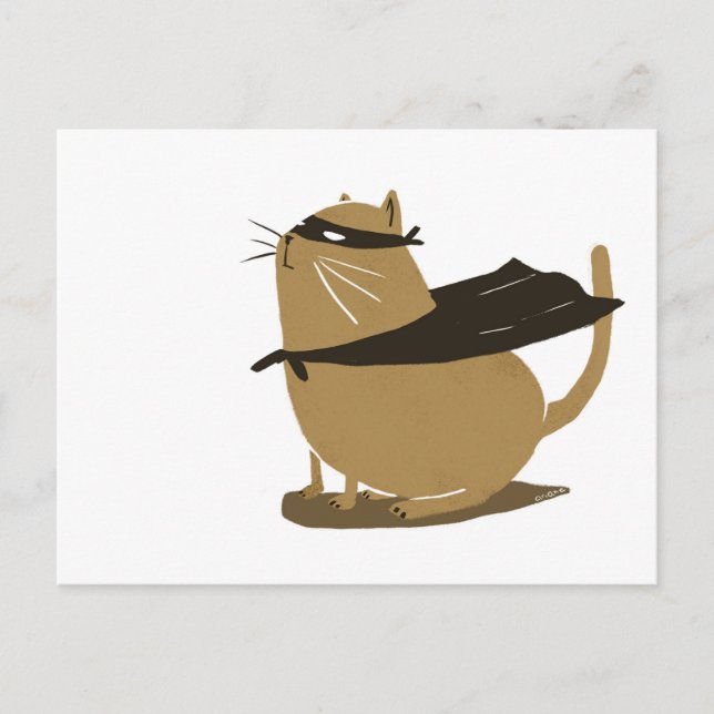 Supercat Postcard (Front)