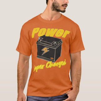 Supercharged POWER by mxx T-Shirt