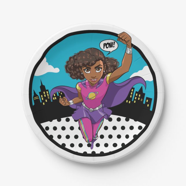 SuperCoco 7" Dessert Plates (Front)