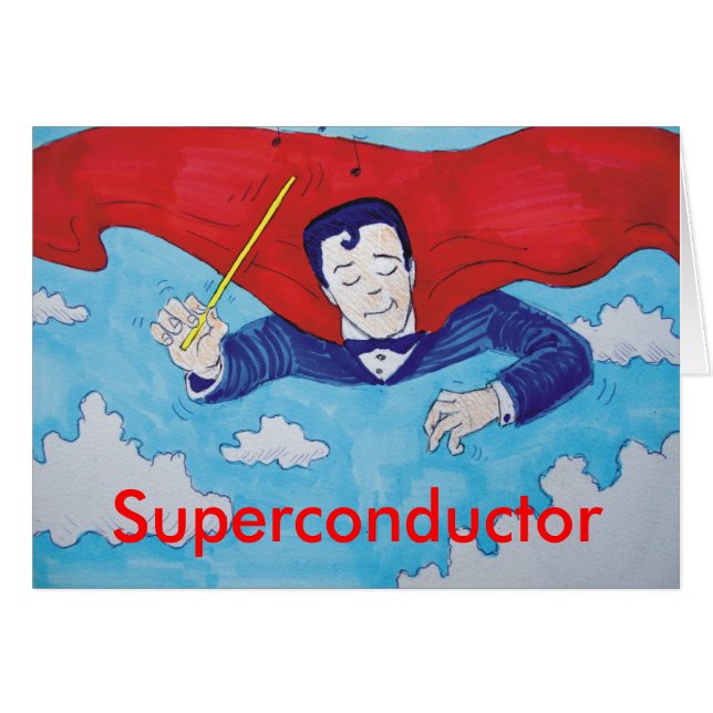 Superconductor cartoon (Front Horizontal)