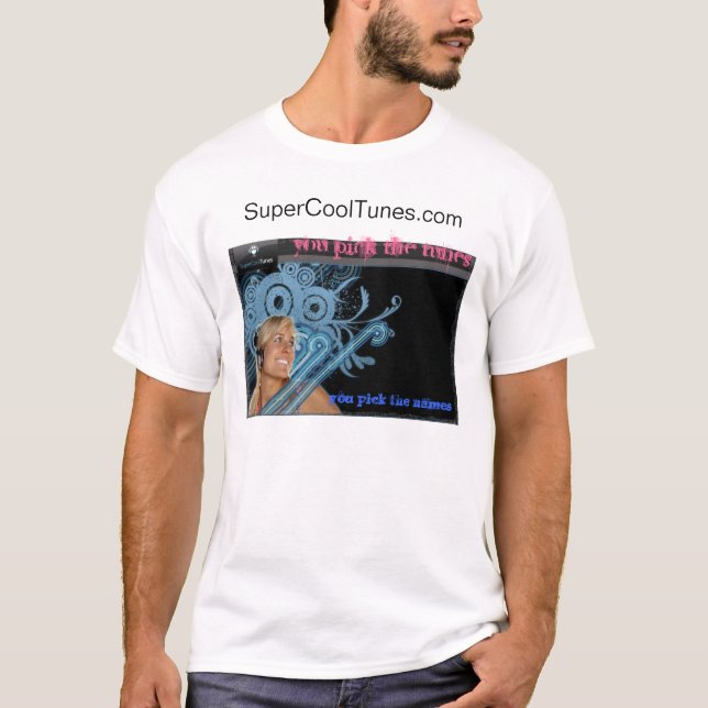 SuperCoolTunes T-Shirt (Front)