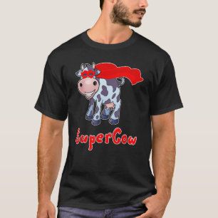 Supercow Superhero Cow For Men, Women, Kids T-Shirt