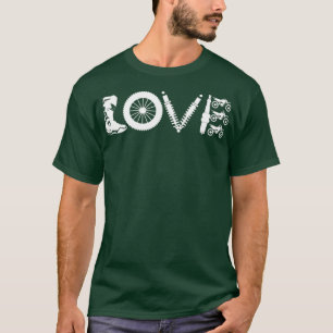 Supercross  Motocross  Gear Love Race Motorcycle T-Shirt