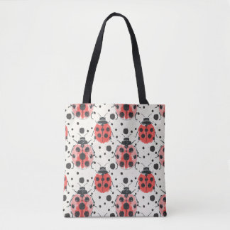 Supercute Ladybug Party Tote Bag