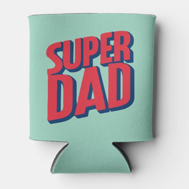 Superdad Can Cooler (Front)