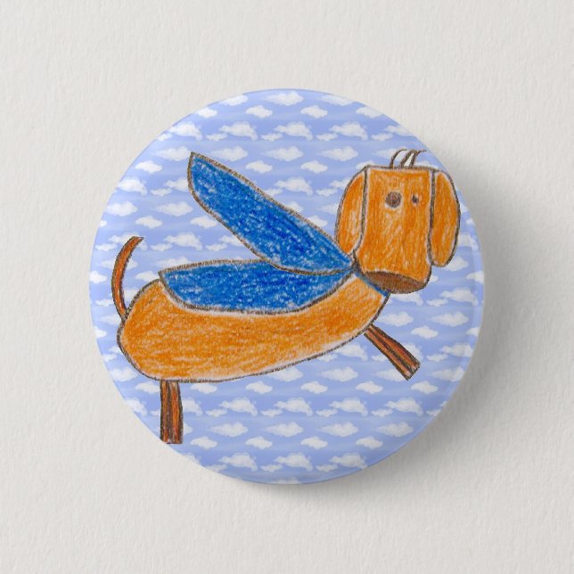 Superdog (Maggie) button (Front)