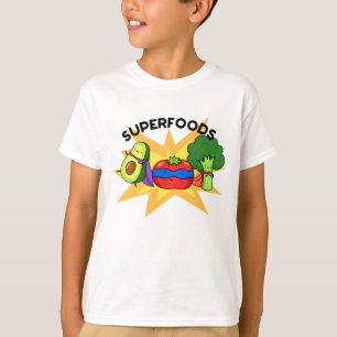 Superfoods Funny Vegetable Pun  T-Shirt