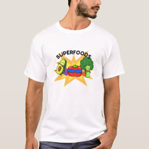 Superfoods Funny Vegetable Pun T-Shirt