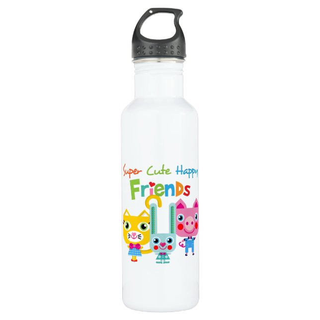 superfriends.png 710 ml water bottle (Front)