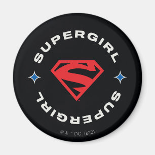 Supergirl Age of Heroes Circle S-Shield Magnet