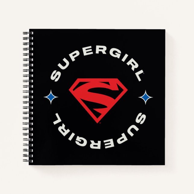 Supergirl Age of Heroes Circle S-Shield Notebook (Front)