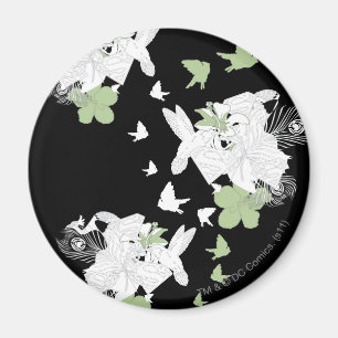 Supergirl Birds and Feathers Magnet