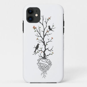 Supergirl Birds in the Tree Case-Mate iPhone Case