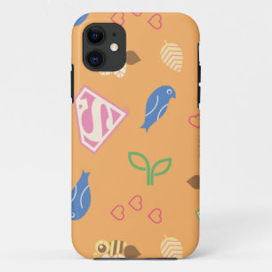 Supergirl Birds & the Bees Orange Case-Mate iPhone Case