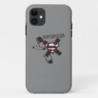 Supergirl Black Safety Pins