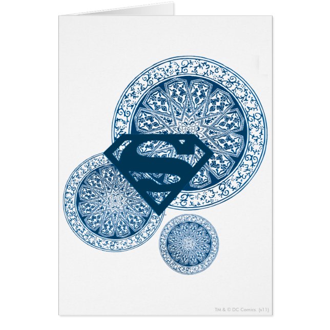 Supergirl Blue Circle Design (Front)