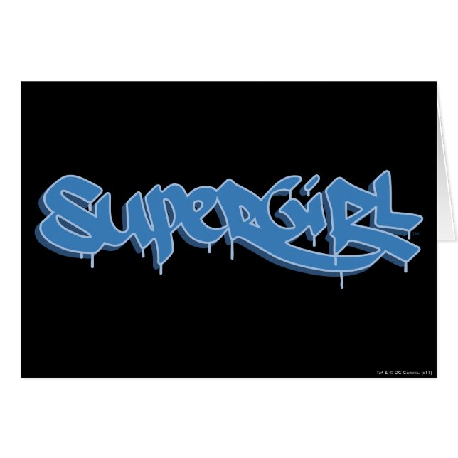 Supergirl Blue Logo (Front Horizontal)