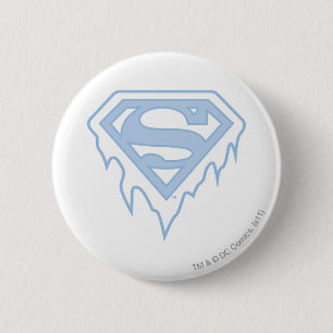 Supergirl Blue Logo 6 Cm Round Badge