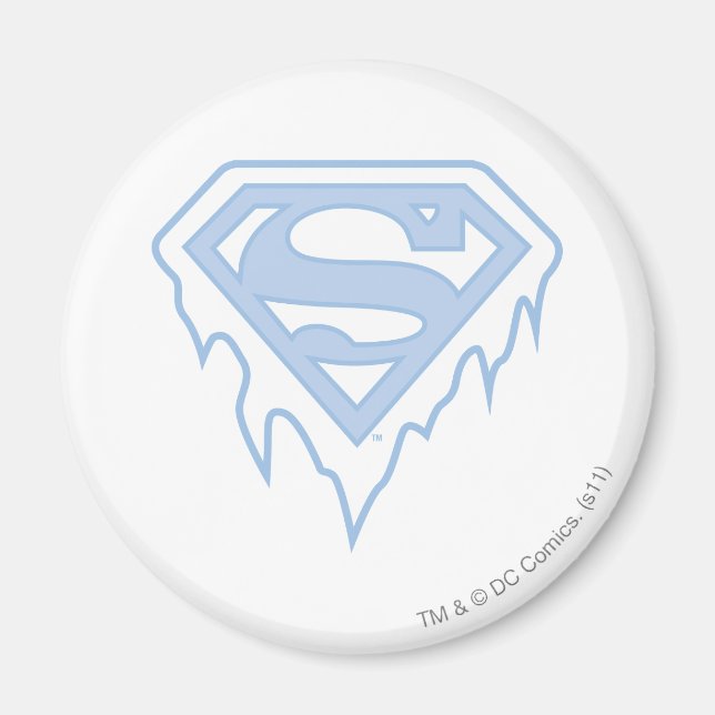 Supergirl Blue Logo Magnet (Front)