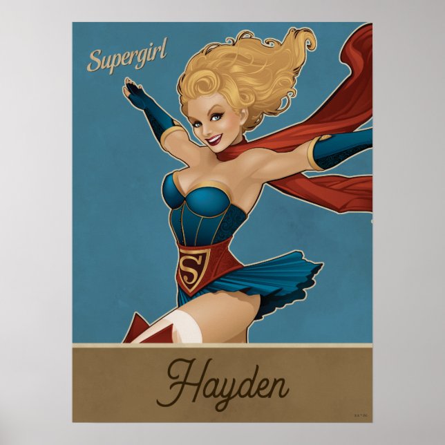Supergirl Bombshell Poster (Front)