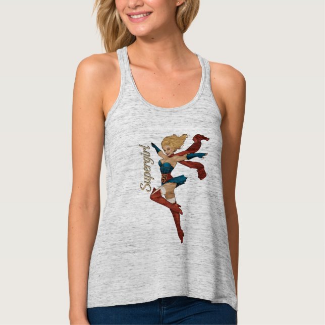 Supergirl Bombshell Singlet (Front)