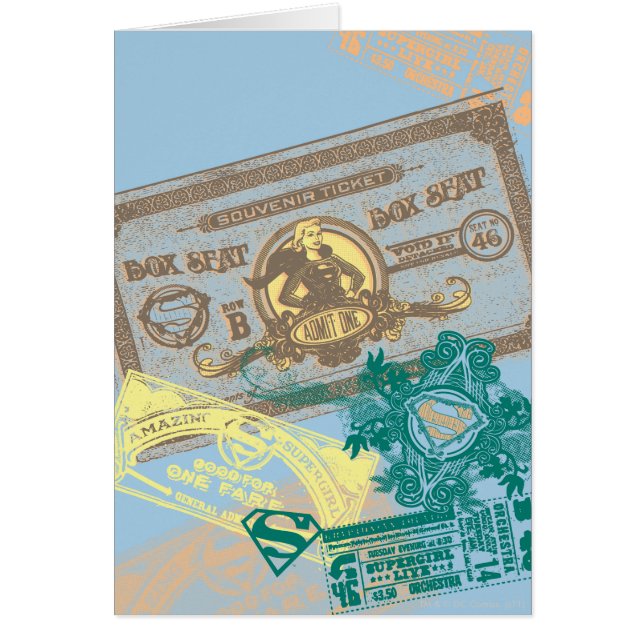 Supergirl Box Seat Blue (Front)