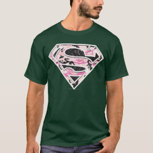 Supergirl Camouflage Logo T-Shirt