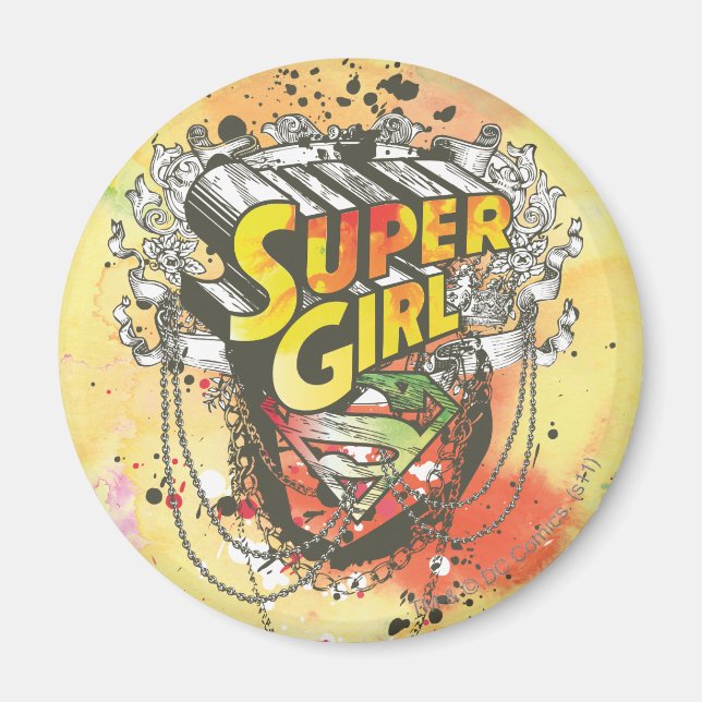 Supergirl Chains Magnet (Front)