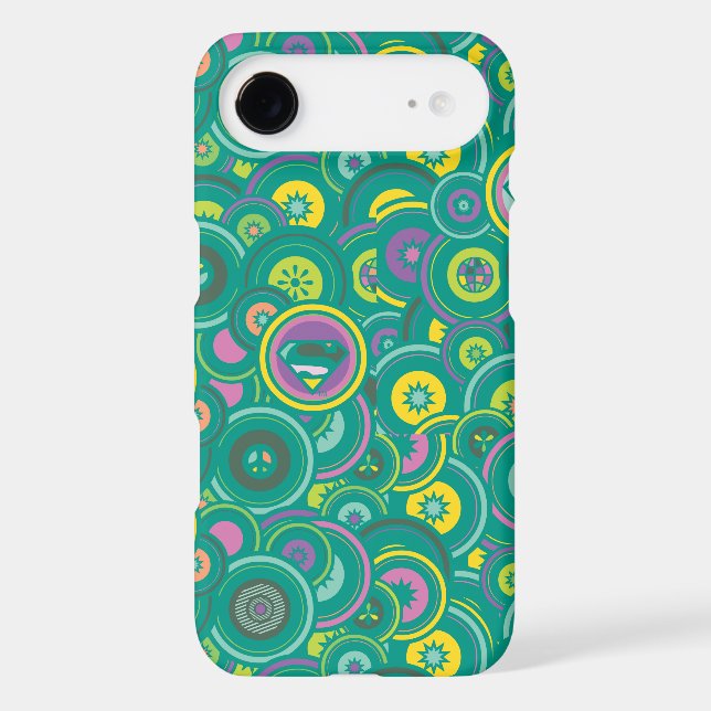 Supergirl Circle Green Pattern Case-Mate Samsung Galaxy Case (Back)