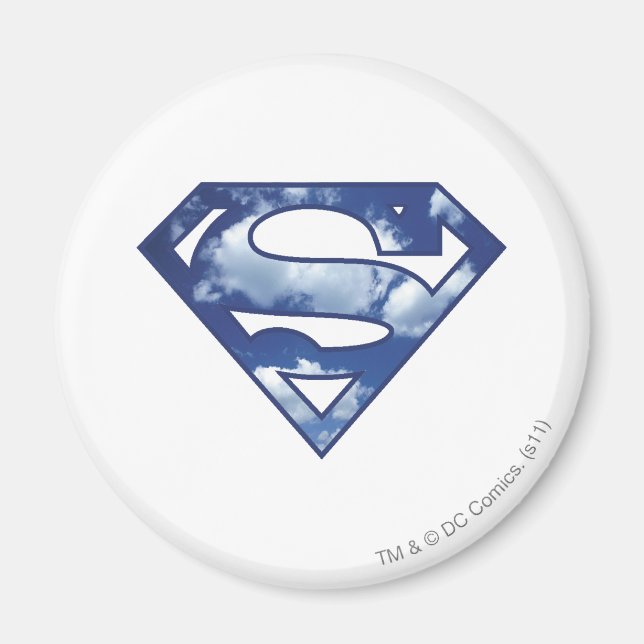 Supergirl Cloud Logo Magnet (Front)