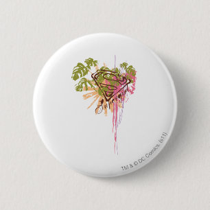 Supergirl Colour Splash 6 Cm Round Badge
