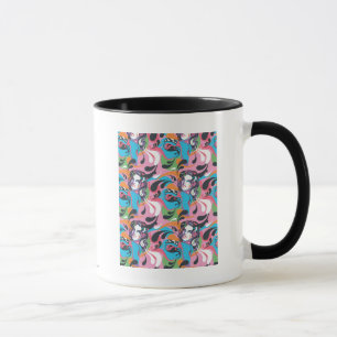 Supergirl Colour Splash Swirls Pattern 2 Mug