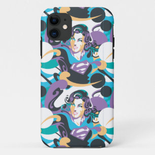 Supergirl Colour Splash Swirls Pattern 5 Case-Mate iPhone Case