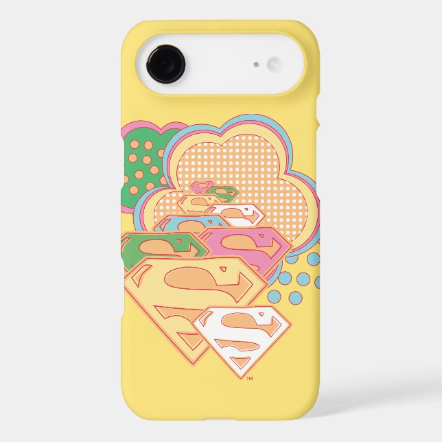 Supergirl Colourful Cloud Logo Case-Mate Samsung Galaxy Case (Back)