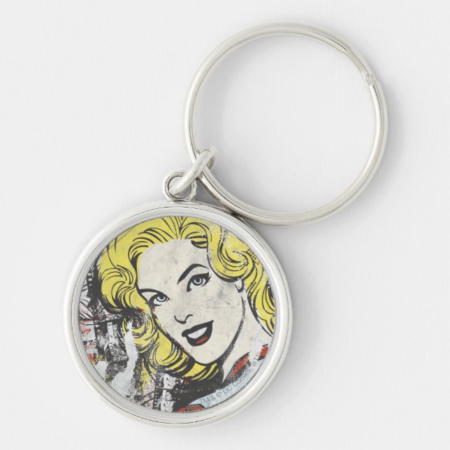 Supergirl Comic Capers 1 Key Ring (Front)