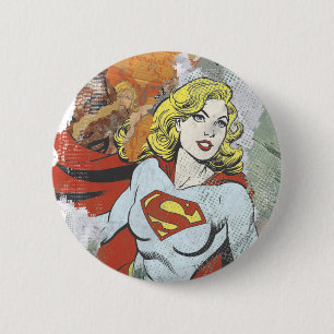 Supergirl Comic Capers 2 6 Cm Round Badge
