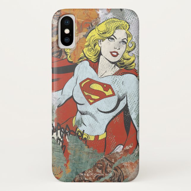 Supergirl Comic Capers 2 Case-Mate iPhone Case (Back)