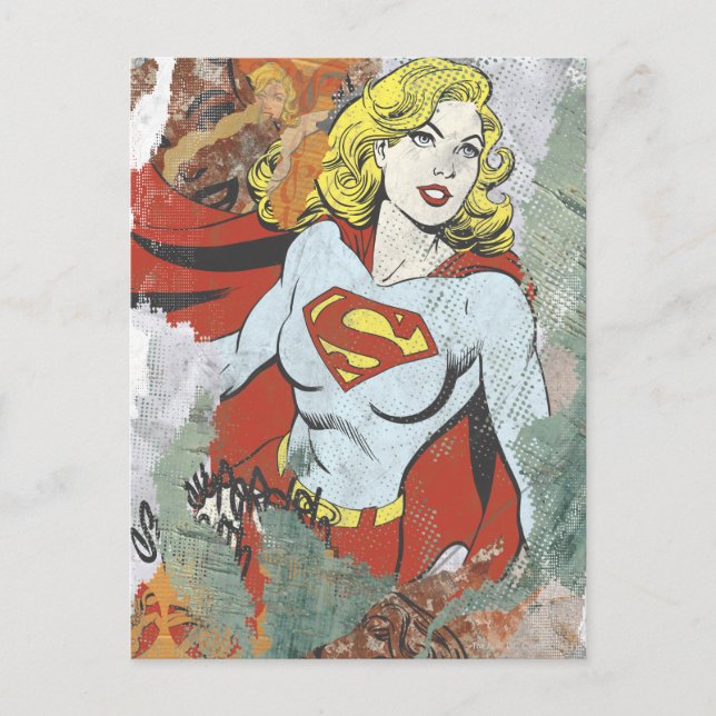 Supergirl Comic Capers 2 Postcard (Front)